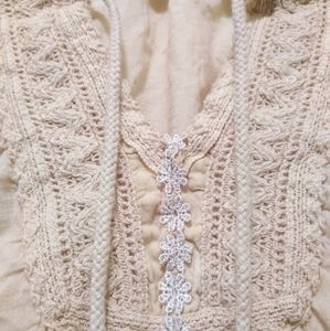 Lightweight, Ombre Knit Accent Top